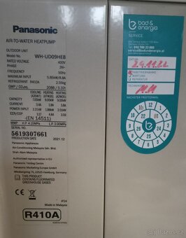 Tepelné čerpadlo Panasonic split 9 kW - 5