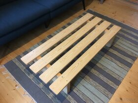 dřevěná lavice z masivu / dětská postýlka / stolek / pódium - 5