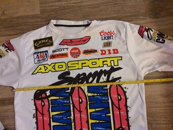 AXO Sport Comp 3 Vintage MX Jersey Bradshaw XL - 5