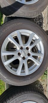 Sada ALU kol + pneu Dunlop 195/65 R15 - 5