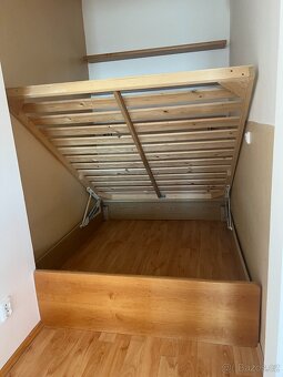 Postel s vyklápěcím roštem – dvoulůžko - 5