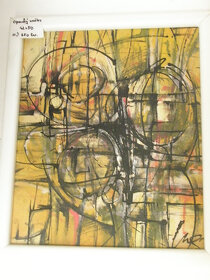 Prodám obraz K. Kotrle rozměr cca. 100 x 60 cm 1974 - 5