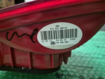 zadní levé vnitřní světlo VW Touran 1T0945093 - 5