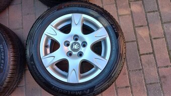Alu kola Škoda Fabia 1 a 2. Originál Škoda Fabia Elegance. - 5