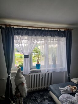 Krásná záclona šíře 4 m výška 160 cm - 5