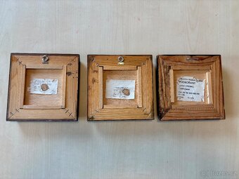 Sada 3 keramických reliéfů – Podbořany, 70. léta - 5