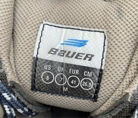 Značkové kvalitní zachovalé kolečkové brusle BAUER - 5