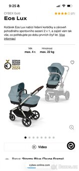 Cybex EOS Lux 2025 kupovaný v květnu 2025 - 5