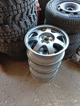 ALU disky 5x100 R16 originál toyota - 5