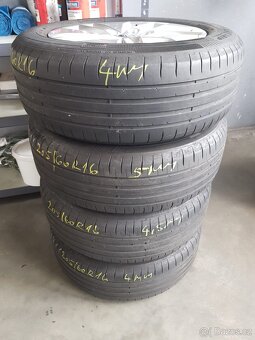 originální alu kola Škoda7J x16", ET 46/,Pneu 205/60R16 - 5