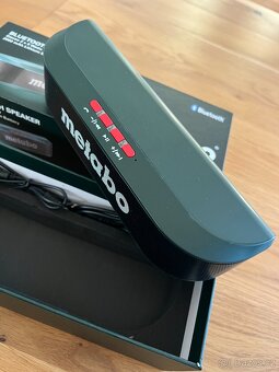 Metabo Bluetooth reproduktor - NOVÝ - stavební rádio - 5