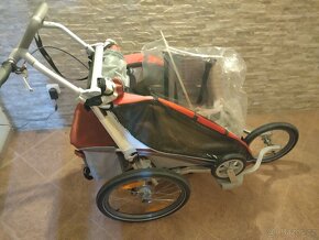 Chariot CX1 kompletně vybavený, miminkovnik, kotoučové brzdy - 5
