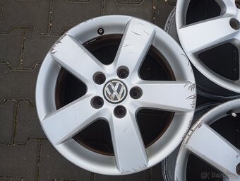 Originální alu kola volkswagen 5x112 r16 - 5
