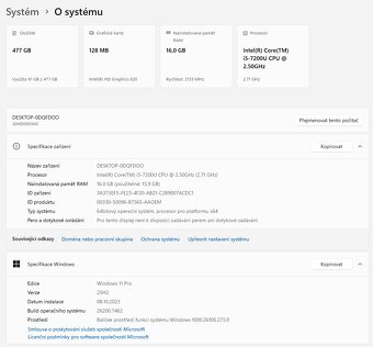 Lenovo Thinkpad T470 s procesorem i5 7200 - 5