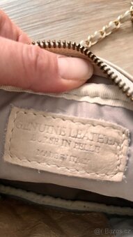 Italská kožená kabelka - 5