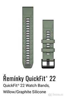 Nový řemínek Garmin QuickFit 22 - 5