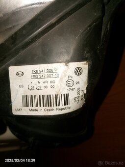 Přední světla VW Golf V, Jetta - 5