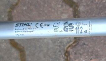Křovinořez stihl FS 120 - 5