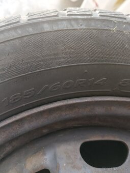 Zimní pneu s disky 185/60 R14 - 5