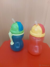 láhev na pití s brčkem 370 ml + 1 zdarma - 5