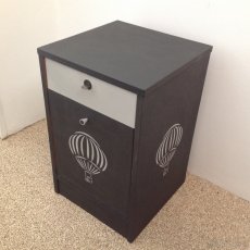 Stolky retro s motivem balónu - 5