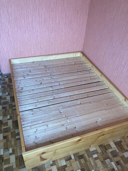 Postel z masivu 160 x 200 - 5