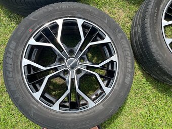ALU kola GMP ITALIA 5x112 ET 45 pneu 225/55 R17 pěkné pneu - 5