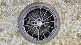 ALU DISKY MERCEDES AMG R18 5x112 ZIMNÍ PNEU 225/40/18 - 5
