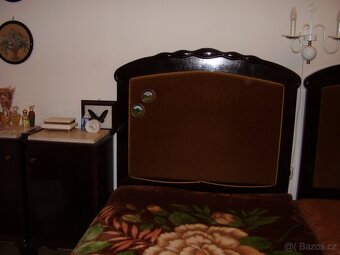 PRODÁM originální celodřevěnou ložnici - 5