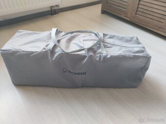 Bomimi LUNA graphite / sweet dreams cestovní postýlka - 5