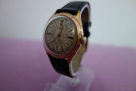 Německé pozlacené hodinky GUB Glashutte Q1 - 5