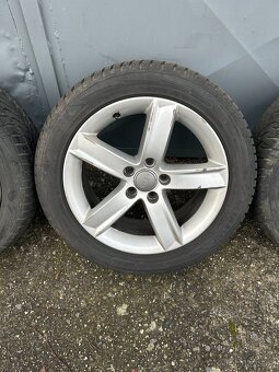 Alu kola R17 5x112 Audi + Zimní pneu 225/50/17 Goodyear - 5