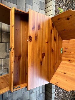 Rohová skříň Ikea Leksvik - 5