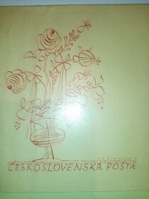 serie známek Edvarda Beneše 1948 na obálce ČS pošty - 5
