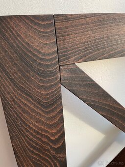 Manželská postel z masivu buk - 5