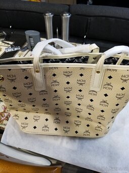 Dámská kožená taška MCM - 5