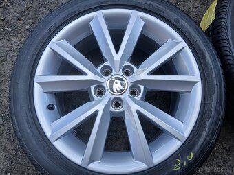 Sad Orig ALU kol Škoda 215/45R16 letní - 5