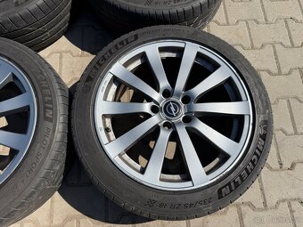4x al kola 5x115 18 + pneu letní 235/45 R18 - 5