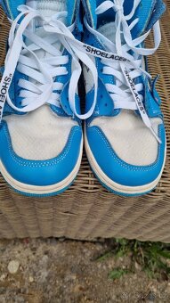 Jordan 1 Retro High Off white University blue - 5