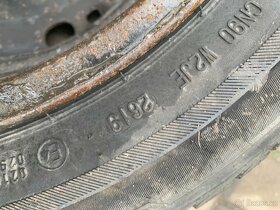 plechové disky 5x100 se zimními pneu 185/55r15 - 5