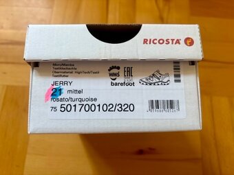 Dětské barefoot boty Ricosta Jerry, velikost 21 - 5