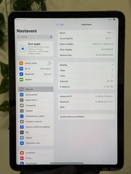 iPad Air 10,9" (2020) 64GB - 100% baterie - 5