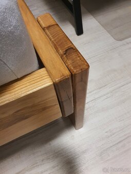 Postel z masivu 120x200 - 5