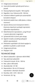 Aktivní subwoofer - 5