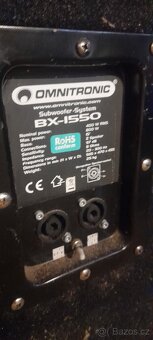 Prodám 2x pasivní osposlech + bass - 5