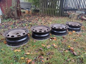 Plechové disky 6Jx15, ET38, 5x110 - 5