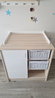 Komoda s přebalovacím pultem + 2 regály – Faktum Coimbra - 5