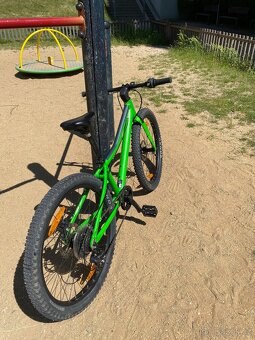 Dětské cyklistické kolo -Scott scale 24 disc green - 5
