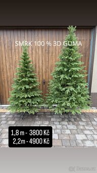 Uměle vánoční stromky do domácnosti i na zahradu - 5