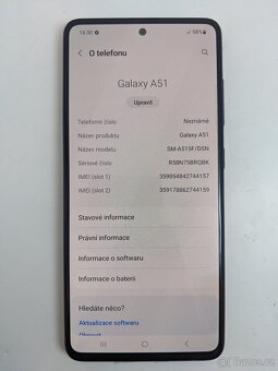 Samsung Galaxy A51 4/128gb black. Záruka 6 měsíců. - 5